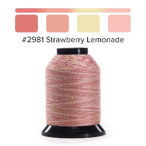 재봉실 퀼팅실 2981- Strawberry Lemonade (혼합 색)