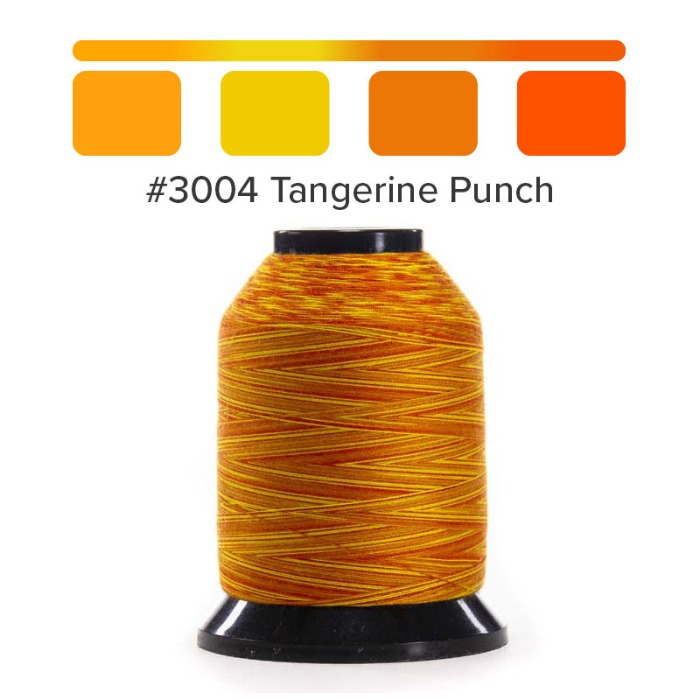 재봉실 퀼팅실 Tangerine Punch (혼합 색)