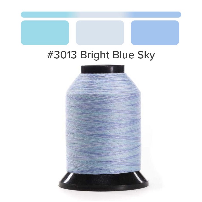재봉실 퀼팅실 3013- Bright Blue Sky (혼합 색)